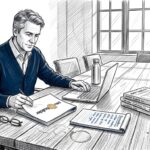 Hospitality manager reviews CEU compliance documents